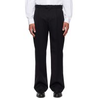 OUR LEGACY Black Slack Trousers 252803M191004