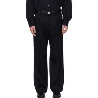 OUR LEGACY Black Borrowed Chino Trousers 252803M191015