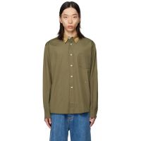 OUR LEGACY Khaki Beyond BD Shirt 252803M192013
