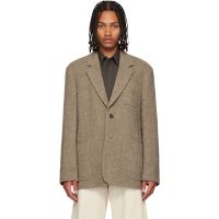 OUR LEGACY Brown Embrace Blazer 252803M195004