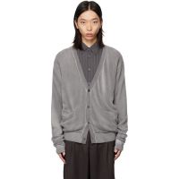 OUR LEGACY Gray Parallel Cardigan 252803M200001