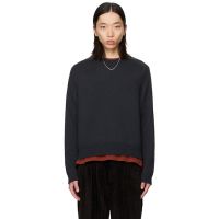 OUR LEGACY Black True Roundneck Sweater 252803M201000