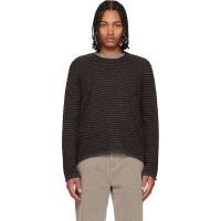 OUR LEGACY Brown Rigid Popover Sweater 252803M201003