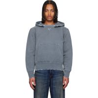 OUR LEGACY Blue Relic Hoodie 252803M202002