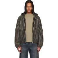 OUR LEGACY Brown Level Hoodie 252803M202006