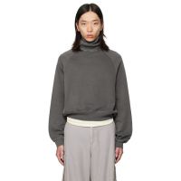 OUR LEGACY Gray Scholar Rollneck Turtleneck 252803M205000