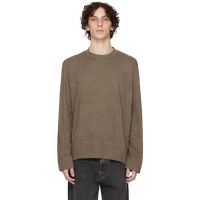 OUR LEGACY Khaki Big Longsleeve T-shirt 252803M213002