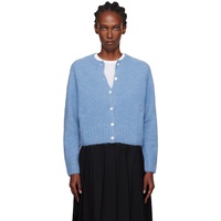 Nothing Written Blue Alpaca Knit Cardigan 252814F095000