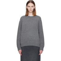 Nothing Written Gray Jude Round Sweater 252814F096001