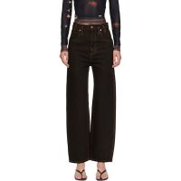 Eckhaus Latta Brown Baggy Jeans 252830F069000