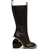 YUME Brown Love Tall Boots 252844F115002