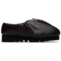 YUME Brown Camp Low Loafers 252844M231018