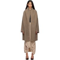 Lauren Manoogian Beige Capote Coat 252874F059006