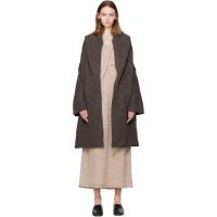 Lauren Manoogian Taupe Capote Coat 252874F059007