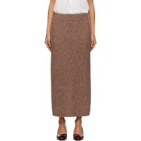 Lauren Manoogian Beige Loft Pencil Midi Skirt 252874F092001