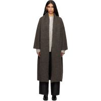 Lauren Manoogian Gray Long Shawl Cardigan 252874F095011