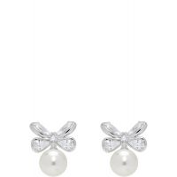 SHUSHU/TONG YVMIN Edition Butterfly Flower Faux-Pearl Stud Earrings 252901F022017