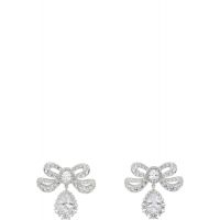 SHUSHU/TONG YVMIN Edition Lissome Gem Bowknot Earrings 252901F022023
