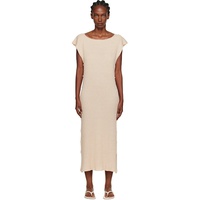 Baserange Beige Franca Maxi Dress 252922F055006