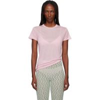Baserange Pink Bamboo T-shirt 252922F110039