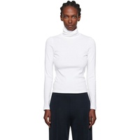 FLORE White Dinah Turtleneck 252924F099005