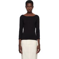 FLORE Black Steffi T-shirt 252924F110005
