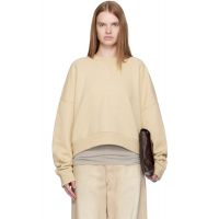 Entire Studios Beige Box Crew Sweatshirt 252940F098003