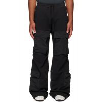 Entire Studios Black Utility Sweatpants 252940M188011