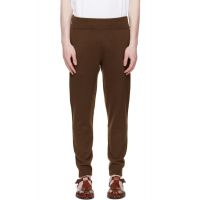 Entire Studios Brown Slim Knit Lounge Pants 252940M190023