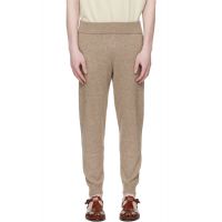 Entire Studios Beige Slim Knit Lounge Pants 252940M190024