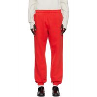 Entire Studios Red Heavy Sweatpants 252940M190043