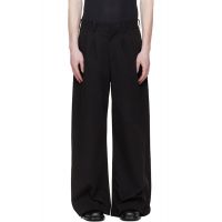Entire Studios Black Dinch Trousers 252940M191008