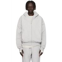 Entire Studios Gray Thermal Hoodie 252940M202034