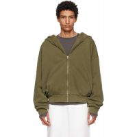 Entire Studios Khaki Thermal Hoodie 252940M202036
