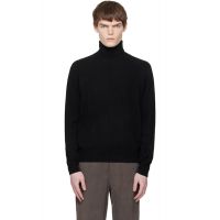 Entire Studios Black Knit Turtleneck 252940M205003