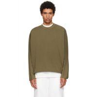 Entire Studios Khaki Heavy Long Sleeve T-shirt 252940M213028