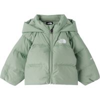 The North Face Kids Baby Green Fleece-Lined Down Jacket 252945M689001