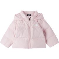The North Face Kids Baby Pink Fleece-Lined Down Jacket 252945M689002
