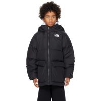 The North Face Kids Big Black Fleece-Lined Short Down Parka 252945M701024