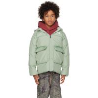 The North Face Kids Little Green Fleece-Lined Down Parka 252945M701027