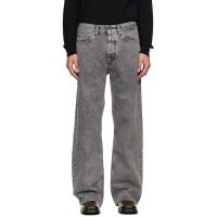 HOPE Gray Loose-Fit Criss Jeans 252995M186014