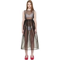 Cecilie Bahnsen Black CBcamillia Midi Dress 261002F054003