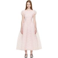 Cecilie Bahnsen Pink CBcleopatra Midi Dress 261002F055003