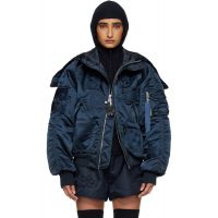 Alpha Industries x Cecilie Bahnsen Navy N-2B Bomber Jacket 261002F058002
