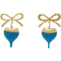 Ottolinger Dipped Bow Heart Earrings 261016F022004
