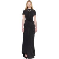 Ottolinger Black Adaptive Maxi Dress 261016F055000