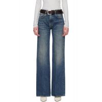 R13 Blue Flared High-Rise Jeans 261021F069005