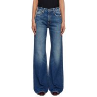 R13 Blue Loose Jane Jeans 261021F069009