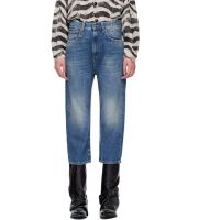 R13 Blue Tailored Drop Jeans 261021F069022