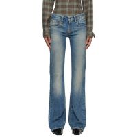 R13 Blue Boy Flare Jeans 261021F069026